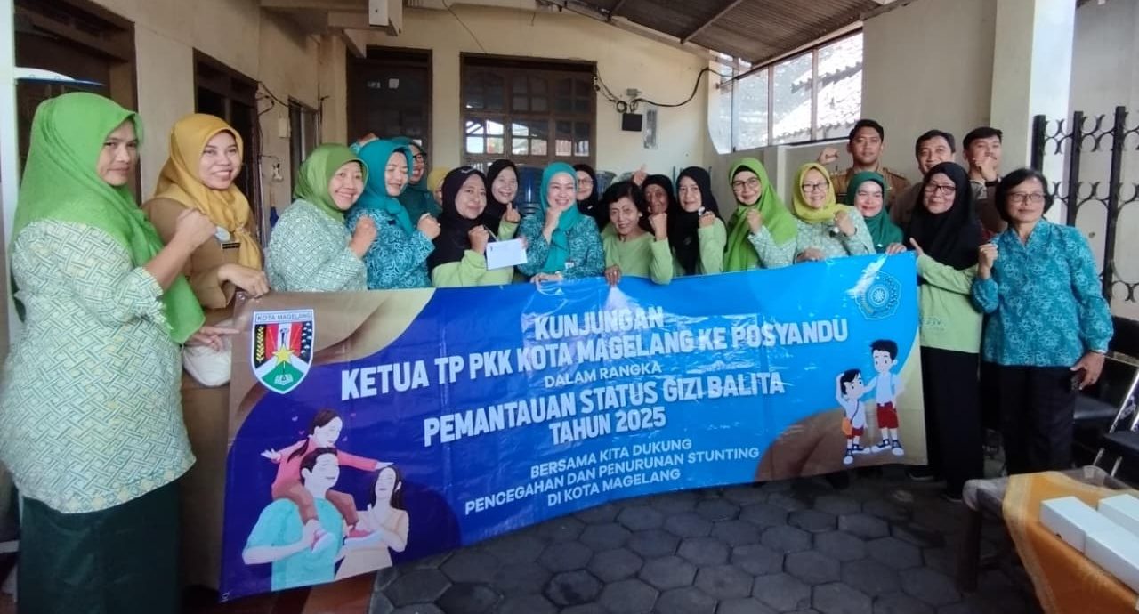 Read more about the article Kunjungan TP-PKK Kota Magelang ke Posyandu RW 07 Dalam Rangka Pemantauan Study Gizi Balita Tahun 2025